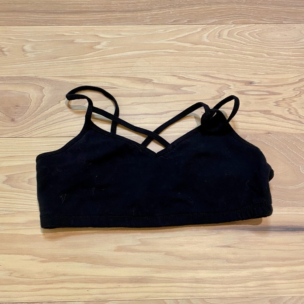 Abercrombie & Fitch Black Bralette Size XS